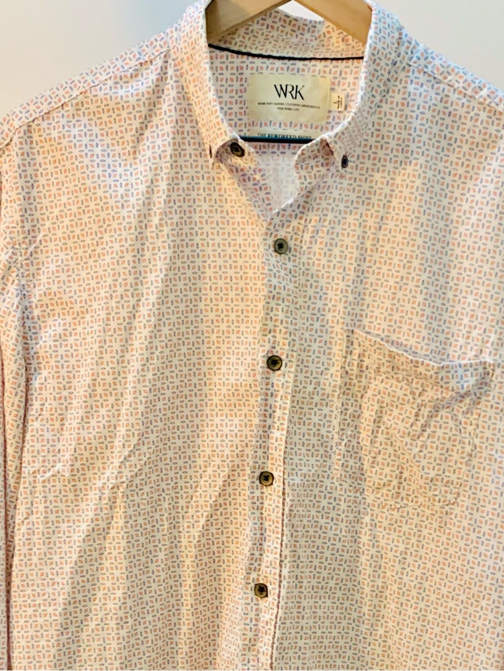 WRK- Stretch Button Down